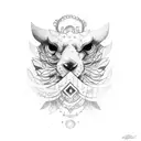 stay strong tattoo design idea