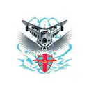 curtis p40 warhawk tattoo design idea