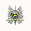 curtis p40 warhawk tattoo design idea