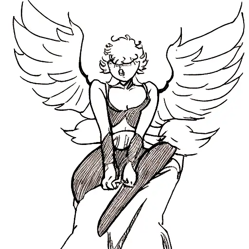 devilman crybaby tattoo design idea