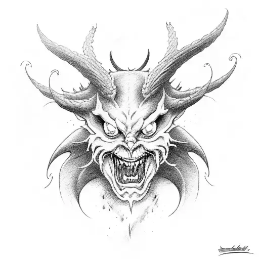 devilman crybaby tattoo tattoo design idea