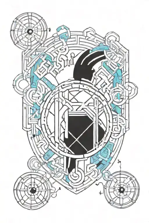 real madrid logo tattoo design idea