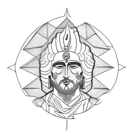 San Judas Tadeo tattoo design idea