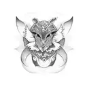 midnight gospel tattoo design idea