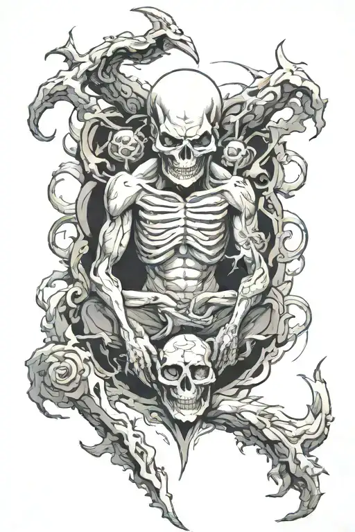 gashadokuro tattoo design idea