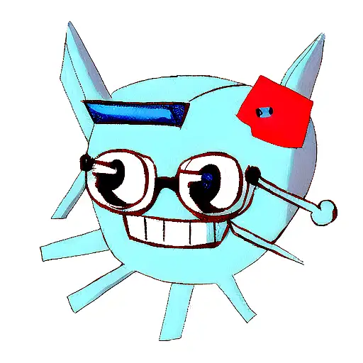 BMO wearing Simon's glasses  tattoo design idea