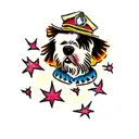cavoodle tattoo design idea