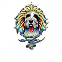 cavoodle tattoo design idea