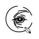 Third Eye tattoo design idea