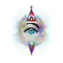 Third Eye tattoo design idea