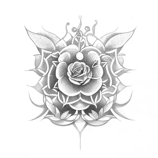 Sunflower Garden Tattoo Design - Tattapic®