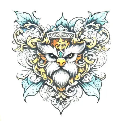 Maltese tattoo design idea