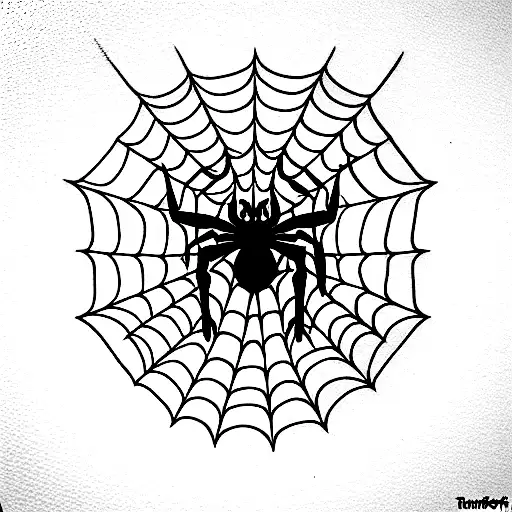 chibi spiderman  tattoo design idea