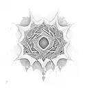 fractal tattoo design idea