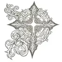 cross tattoo tattoo design idea