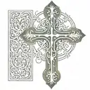 cross tattoo tattoo design idea