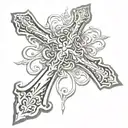 cross tattoo tattoo design idea