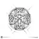 Celtic Knot tattoo design idea
