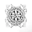 Celtic Knot tattoo design idea