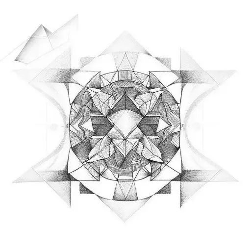 exciting math tattoo design idea