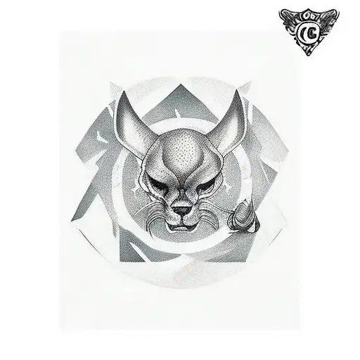 formula de C° a F° y F° a C° en letra cursiva y con fondo tattoo design idea