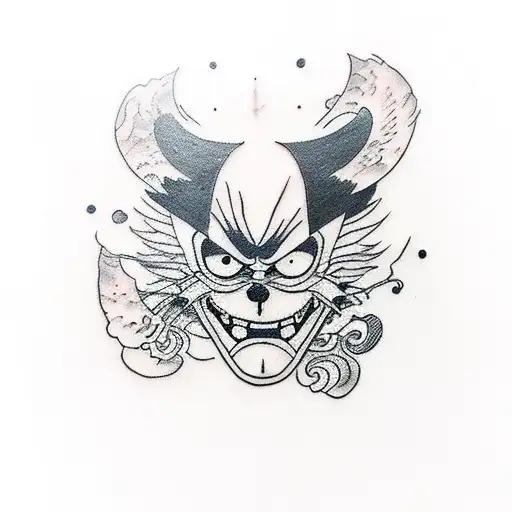 Luffy  tattoo design idea