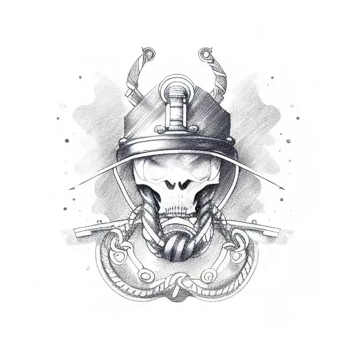 nautical tattoo design idea