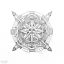 nautical tattoo design idea