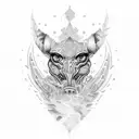 Raf camora Rabe tattoo design idea