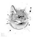 Raf camora Rabe tattoo design idea