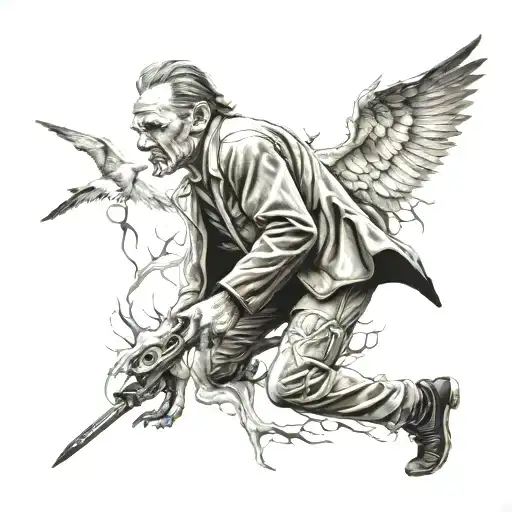 Dead Man Walking tattoo design idea