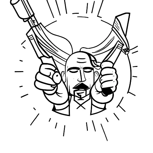 pulp fiction  tattoo design idea