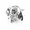 pulp fiction  tattoo design idea