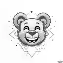 care bear tattoo design idea