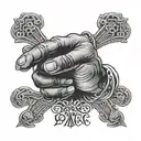 2Pac praying hands only god can judge me  tattoo design idea