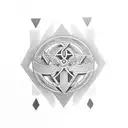 mother and son symbol with different but not less tattoo design idea
