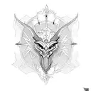 Paimon Goetic Sigil tattoo design idea