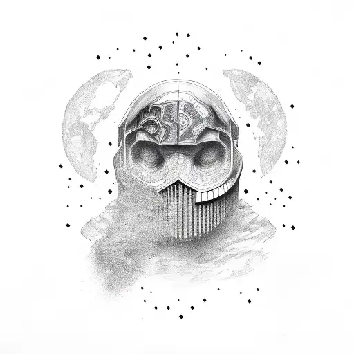 marudars map patronos man on the moon black mamba tattoo design idea