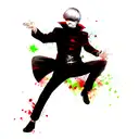 kaneki tattoo design idea