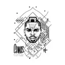 chris brown inspired tattoo design idea