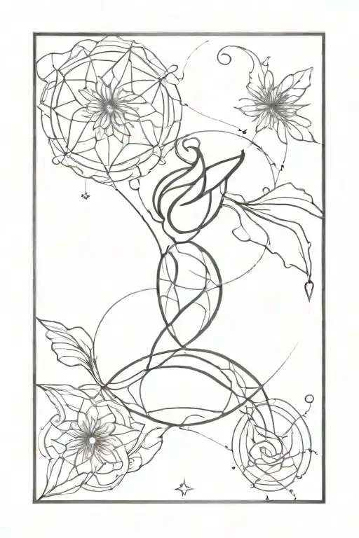 power wisdom tattoo design idea