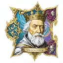 king baldwin IV tattoo design idea
