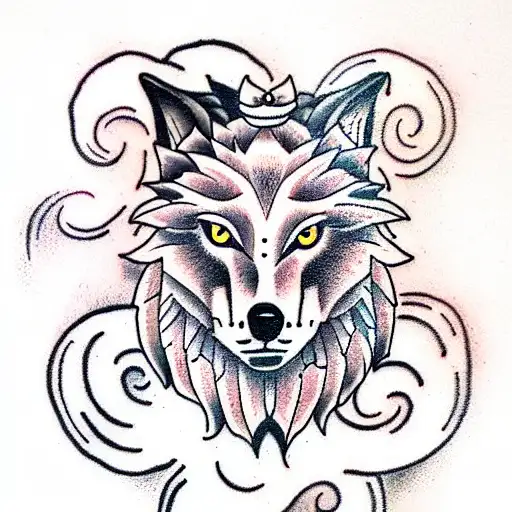 Wolf in sheep's clothing tattoo design idea