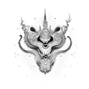 Vermilion Duke tattoo design idea