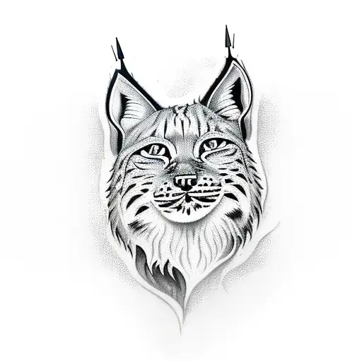 Lynx and tampere tattoo design idea