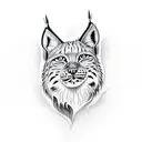 Lynx and tampere tattoo design idea