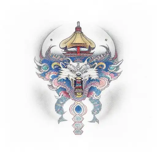 Kirin tattoo design idea