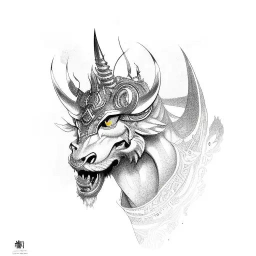 Kirin tattoo design idea