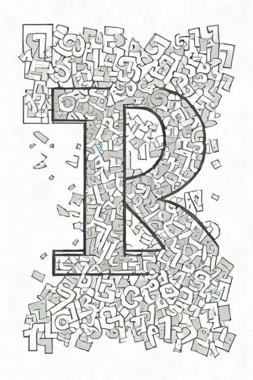 number 11 with "only one" behind the numbers tattoo design idea