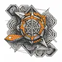 rescue swimmer tattoo design idea
